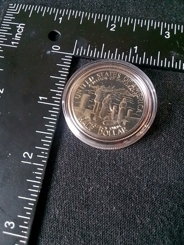 US Mint Set Liberty Coins 1886-1986 S Proof Silver 90% Dollar And Half Dollar - Picture 9 of 24