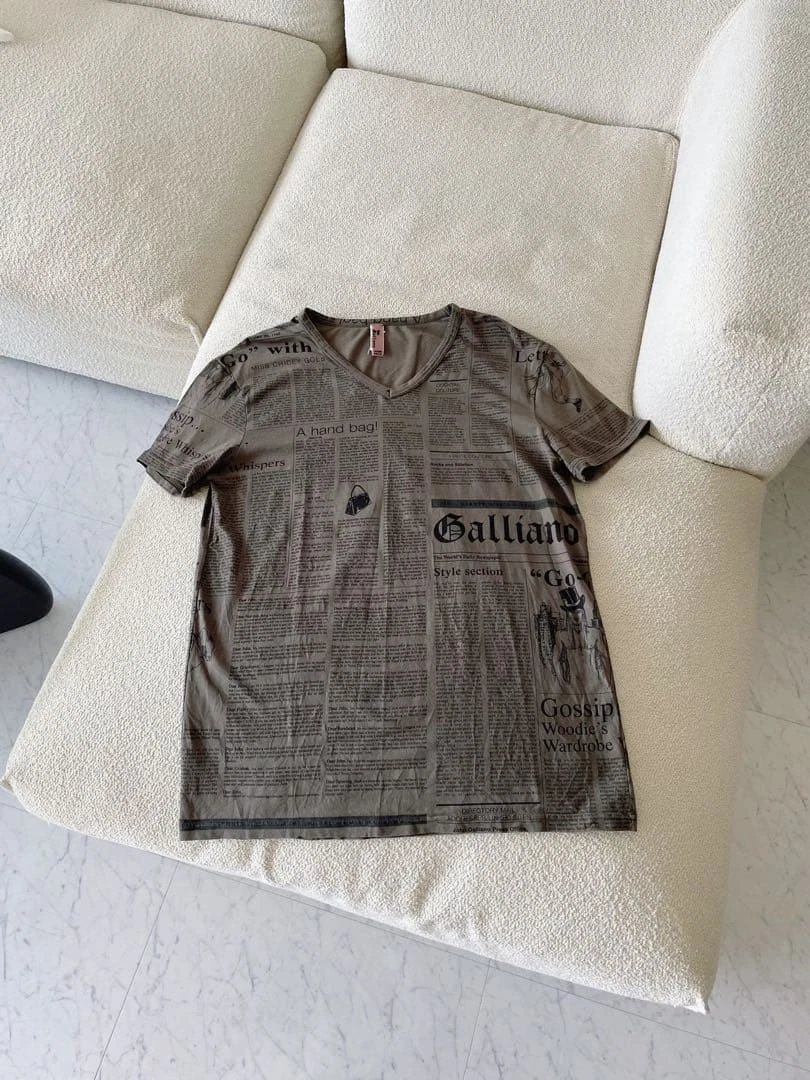John Galliano Cotton T-Shirts for Men for sale | eBay