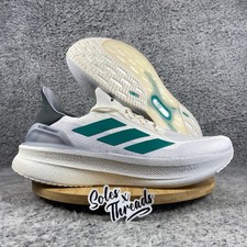 Adidas Ultraboost 5X Running Size 12.5 Men Core White Pure Teal Dash JI3244
