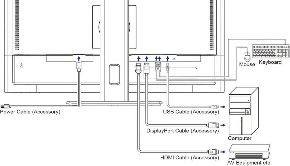 iiyama ProLite XUB2797QSU-B2 68,6cm (27") QHD IPS Office Monitor 16:9 HDMI/DP - Bild 4 von 4
