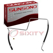 Sunsong Gear To Cooler Power Steering Return Line Hose for 2002-2004 tf