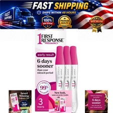 First Response Pregnancy Test 3 Pack Early Result 99 Accurate