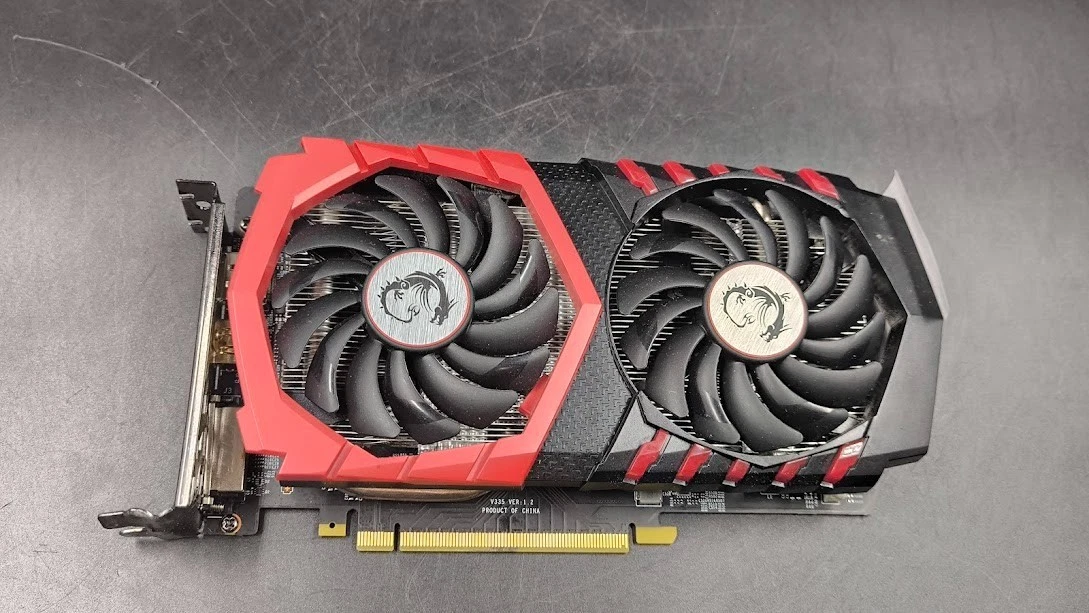 Carte Graphique NVIDIA GFORCE RTX 1050 Ti - Vendue Pour Pièces (en Panne)