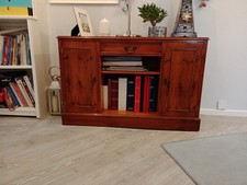 Beautiful Yew Cabinet,excellent  storage, a good solid piece of furniture.