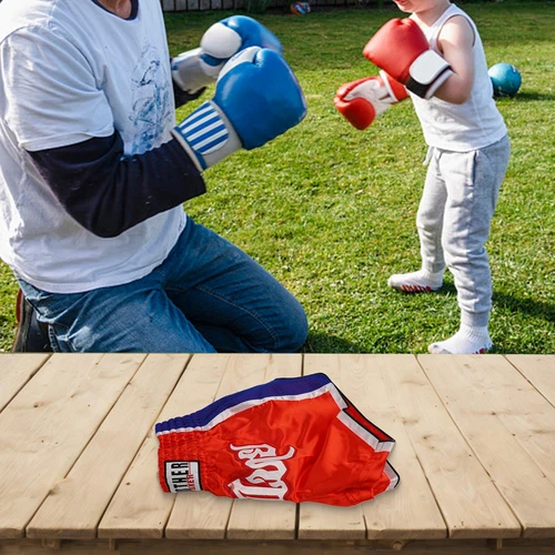 Pantalones cortos de entrenamiento MMA con ajuste seguro cintura elástica en varias tallas - Imagen 6 de 32