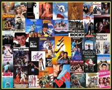 1000 Piece Puzzle for Adults Movie Collage Springbok Unique Art Eco Friendly USA