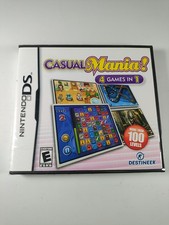 Casual Mania (Nintendo DS, 2010) BRAND NEW SEALED