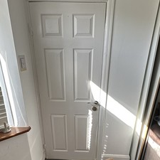 Interior Door White Colour 300mm X 770mm