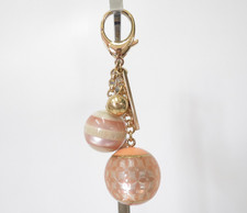Authentic Louis Vuitton Bag Charm Keyholder Key Ring Keychain 55020
