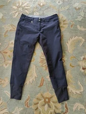 Bradley by SmartPak Full Seat Breeches 30R Womens Blue Equestrian Riding Pants