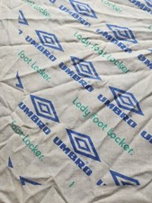 Lady Foot Locker Umbro Bandana Handkerchief Workwear 21" Vintage
