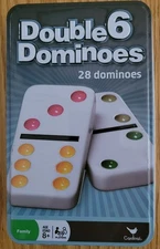 Cardinal Double 6 Dominoes 28 Dominoes