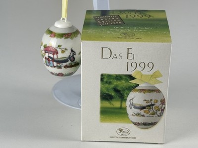  Hutschenreuther 1999 Ei mit Ovp. Top Zustand