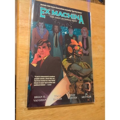 Ex Machina Volume 1 First Hundred Days Wildstorm Brian K. Vaughn Tony Harris