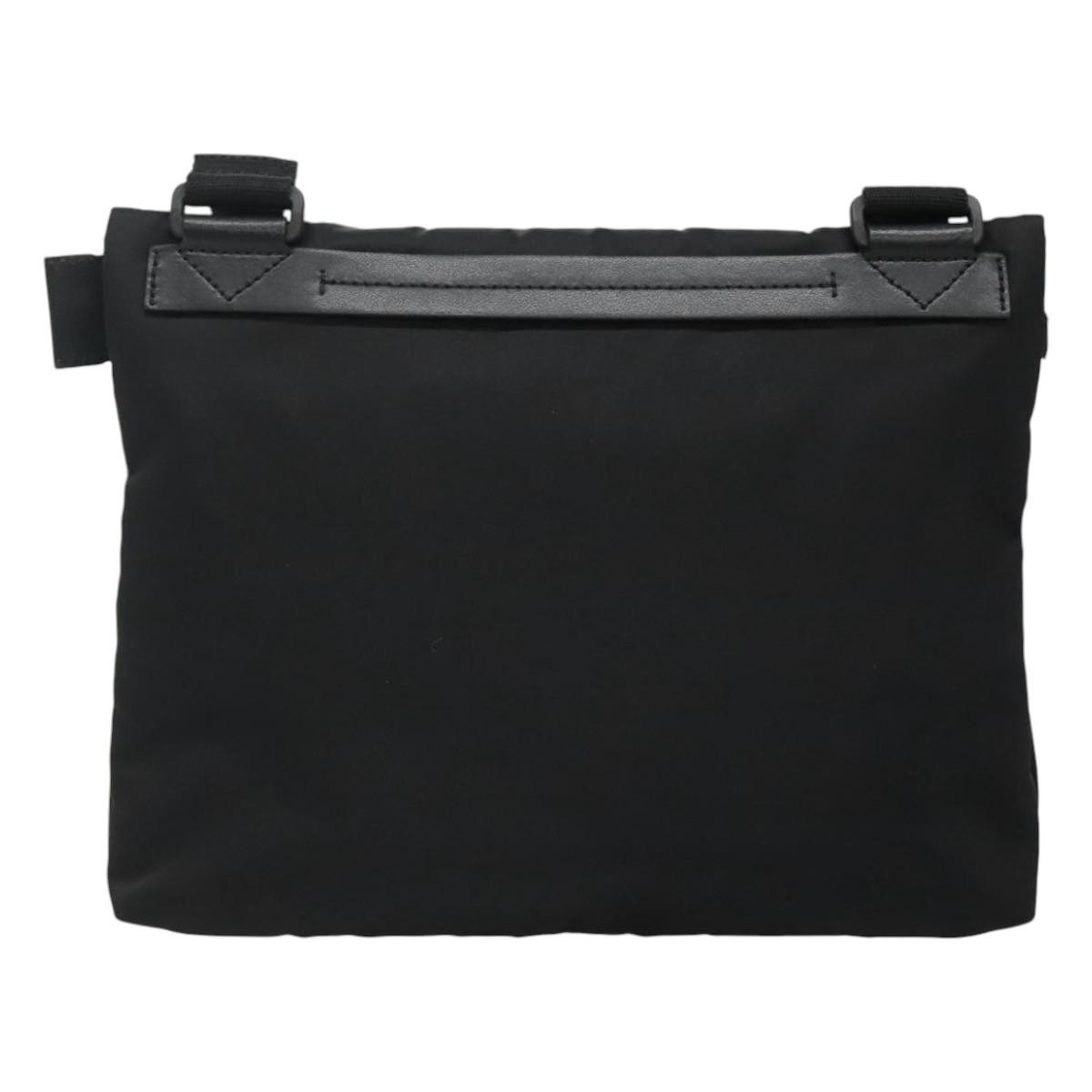 GIVENCHY Shoulder Bag Nylon Black Silver Auth bs23553 | eBay