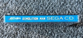 Demolition Man (Sega CD, 1995) Authentic Game Complete W/ Foam Tested