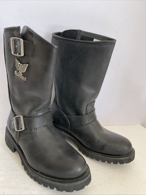 Black Eagle Leather Boots Women s Size 9 Excellent Condition