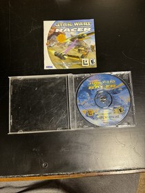 Star Wars Episode I Racer Sega Dreamcast Tested Working No Rear Art