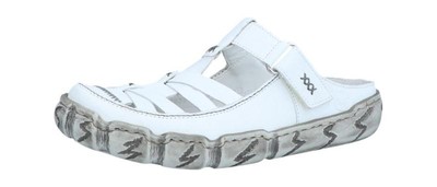 Rieker Damen Pantolette WEISS (Weiß) L0396-80