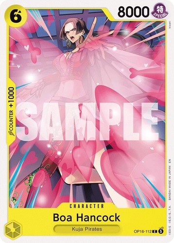 One Piece Boa Hancock SP Special Alt Art OP14-112 EB04 English PSA