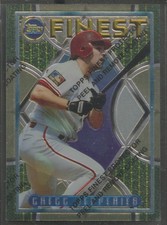 1995 Topps Finest #219 Gregg Jeffries Philadelphia Phillies  w/ coating