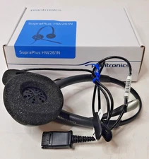 New-Opened Box | Plantronics SupraPlus HW261N