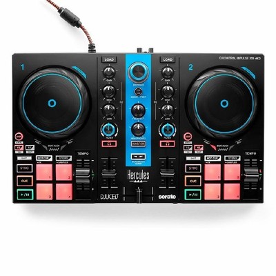 Hercules DJ Control Inpulse 200 MK2 mit DJUCED & Serato DJ Lite (Blue Edition)