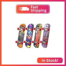 TIME4DEALS 4 PCS Finger Professional Finger Boards Mini Skateboard Fingerboards