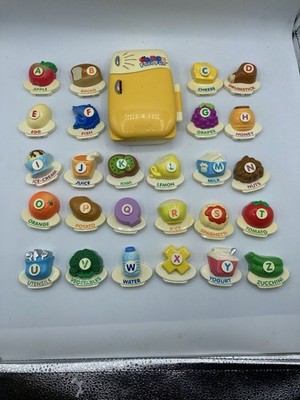 Vtech ABC Food Fun Fridge Magnetic Learning Alphabet COMPLETE WORKS