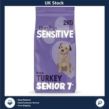 Sensitive Senior Dog Food Turkey Recipe Brain Joint Support 2 kg 9.00 per kilo