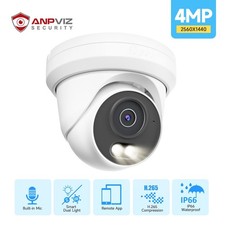 Anpviz 4MP PoE IP Camera Outdoor Color Night Vision Smart Human Detection IP66