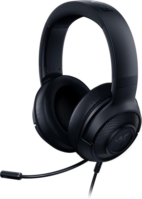 Razer Kraken X Lite 7.1 Surround Sound Black Gaming Headset 3.5mm Ultra-Light UK