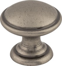 Top Knobs M1226 Rounded Knob 1 1/4 Pewter Ant...