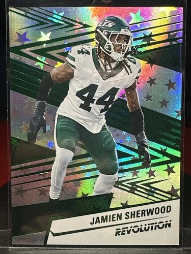 2025 Panini Revolution Football Green Astro Jamien Sherwood #134