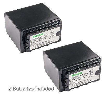 VW-VBD78 Battery for Panasonic HC-MDH2 MDH2GK MDH2GK-K MDH2M X1000