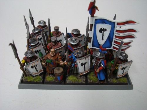 ARMY BRETONNIAN 5th EDITION AOS WARHAMMER BRETONIA EJERCITO METAL PROPAINTED OOP - Imagen 18 de 24