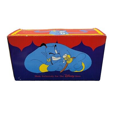 Disney Store 1992 Aladdin Genie Pop Up Watch Original Display Box & Genie  Lamp
