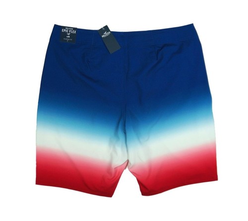 Nueva tabla corta de natación Hollister para hombre W36" elástica Epic Flex UPF 50 - Imagen 2 de 4