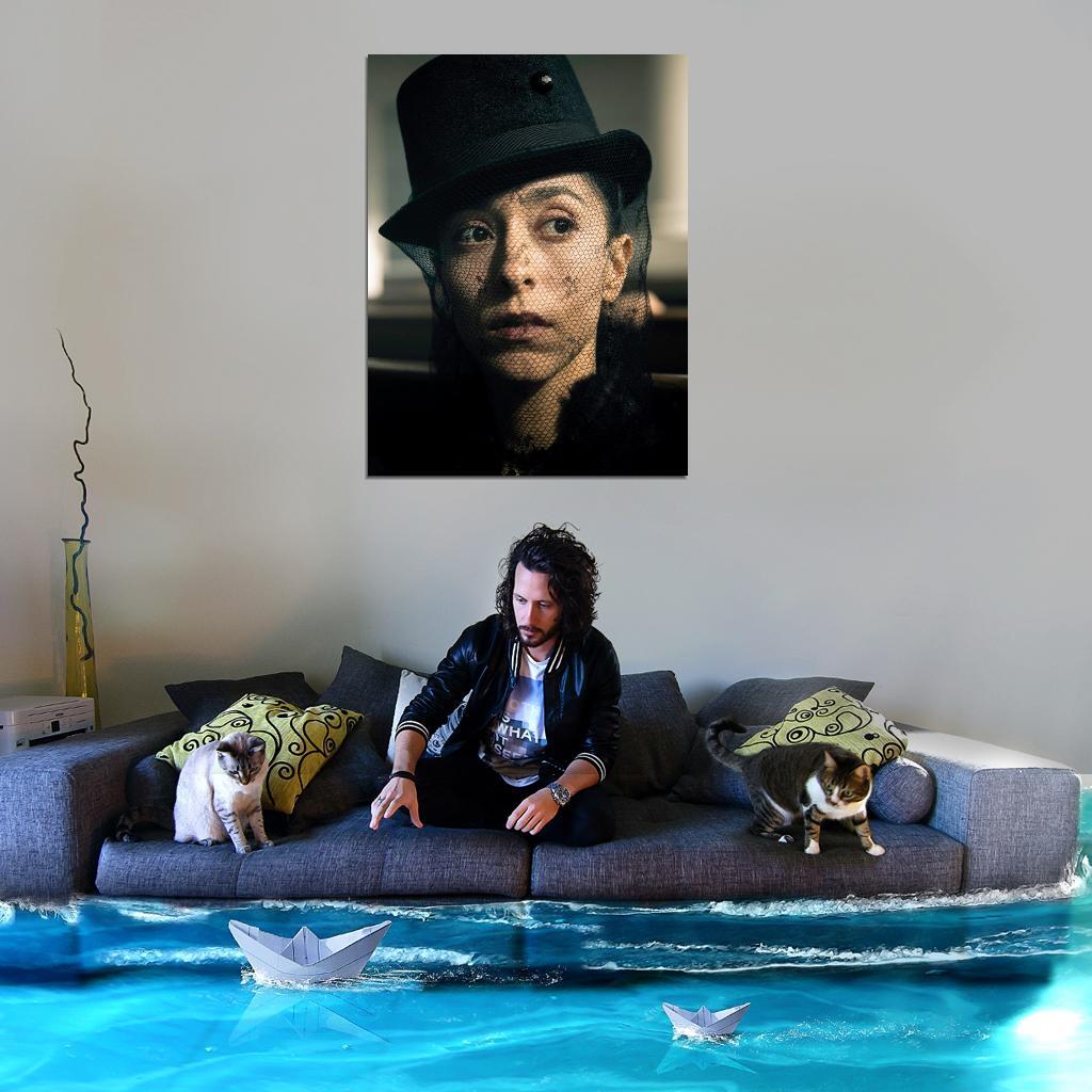V8042 Taboo Oona Chaplin Zilpha Geary Portrait TV Series Decor