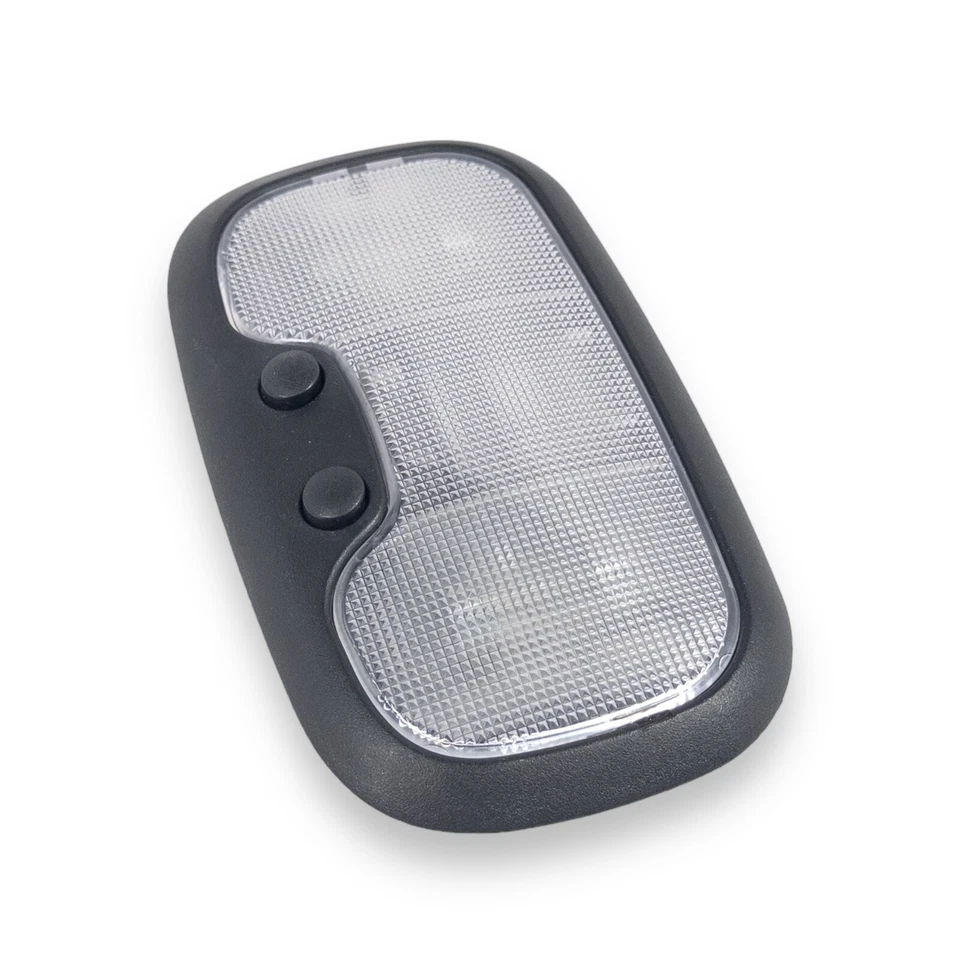 Chrysler Jeep Dodge 2003-2024 negro cúpula delantera techo mapa luz Foto 4 de 4