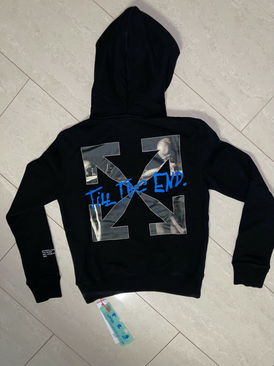END. x Off-White - San Girolamo Popover Hoodie - Size: XS Colour 
