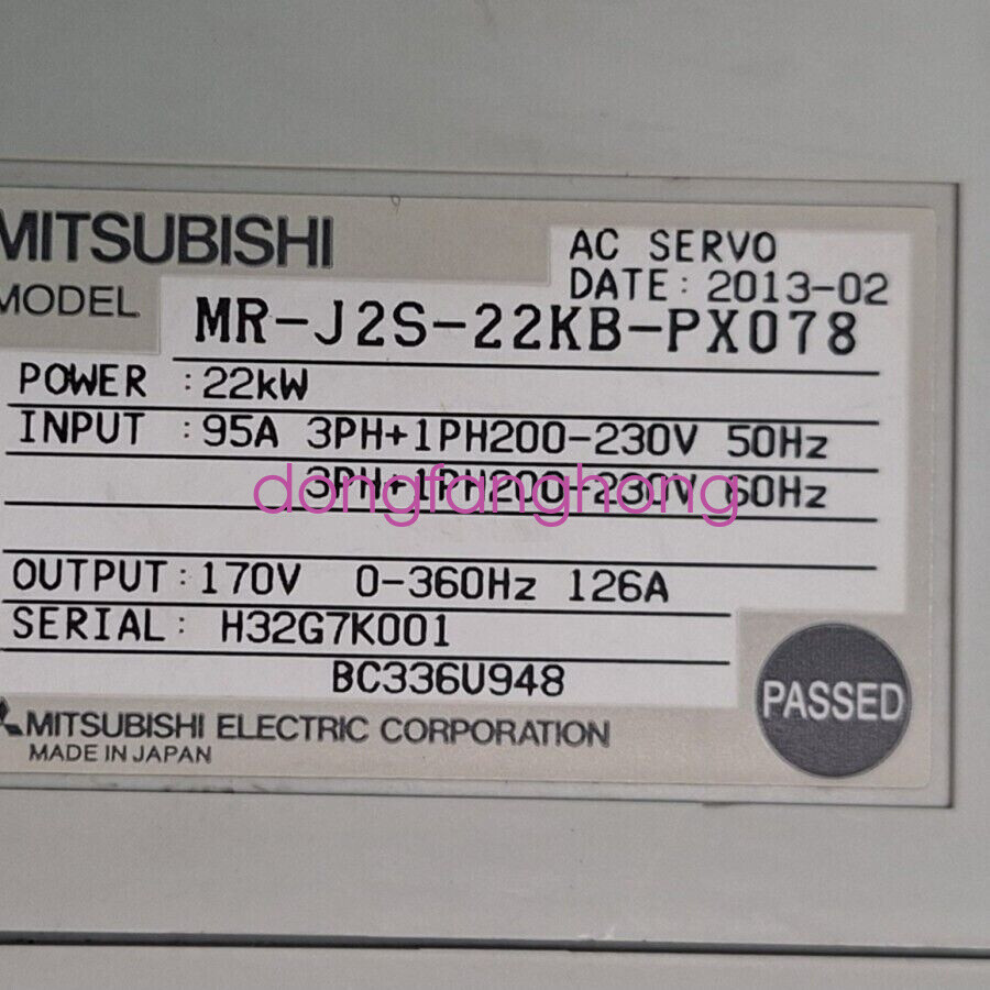 NEW Mitsubishi Servo Drive MR-J2S-22KB-PX078 FedEx or DHL or NEW Mitsubishi Servo Drive MR-J2S-22KB-PX078 FedEx or DHL or