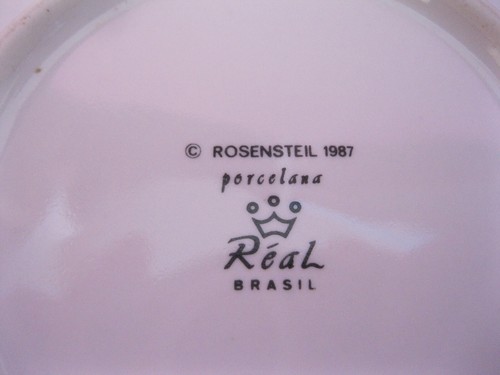 Clown Plate & Bowl Dish Set, Real Brasil Rosensteil 1987 Bedtime Playing Music - Picture 4 of 4