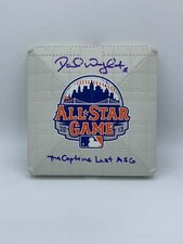 David Wright Autographed 2013 All Star Game Mini Base with Captain's Last ASG In