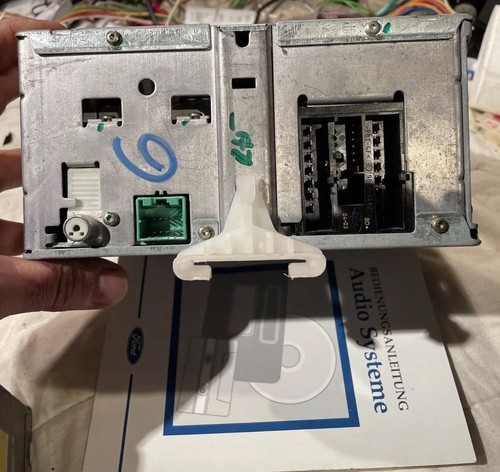 Ford 6000CD RDS EON Autoradio CD + Code + Anleitung Geprüft Voll Funktionsfähig - Bild 4 von 6