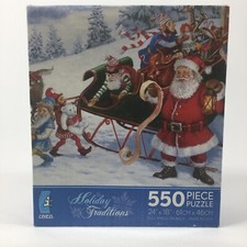 CEACO Jigsaw Puzzle Holiday Traditions 550 Piece - NEW In Factory Sealed Box