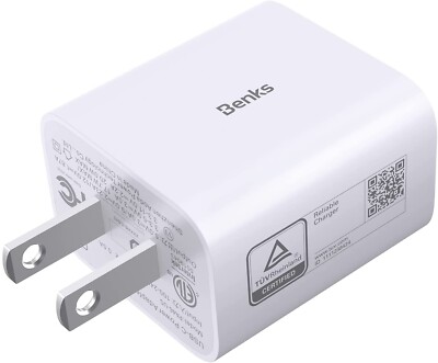 BENKS Fast Charger 20W Wall Plug Cube for iPhone 13/13 Mini/13 Pro/13 Pro Max
