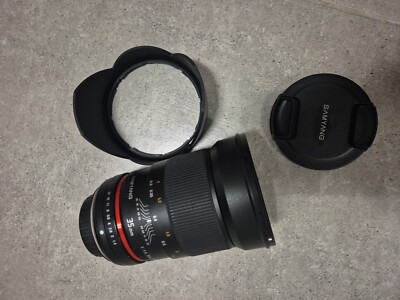 Objektiv Samyang 35mm f/1.4 UMC AS für OLYMPUS ft