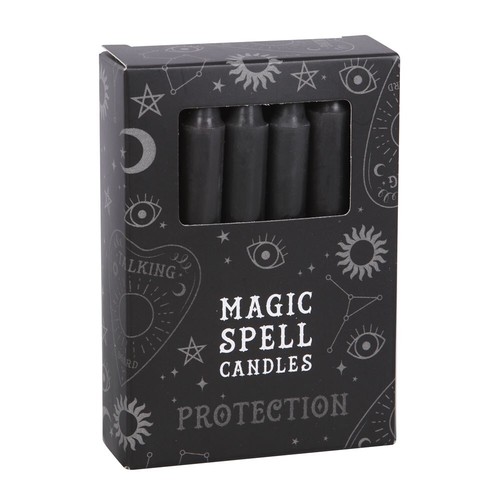 Spell Candles Pack of 6/12 Witch Pagan Wiccan Ritual Altar Magic Happiness - Picture 6 of 28