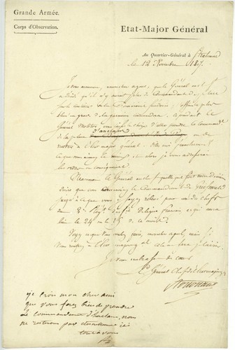 Stralsund 1807 Generale Rostolllant Grande Armata Napoleone Greifswald Anklam - Foto 2 di 2